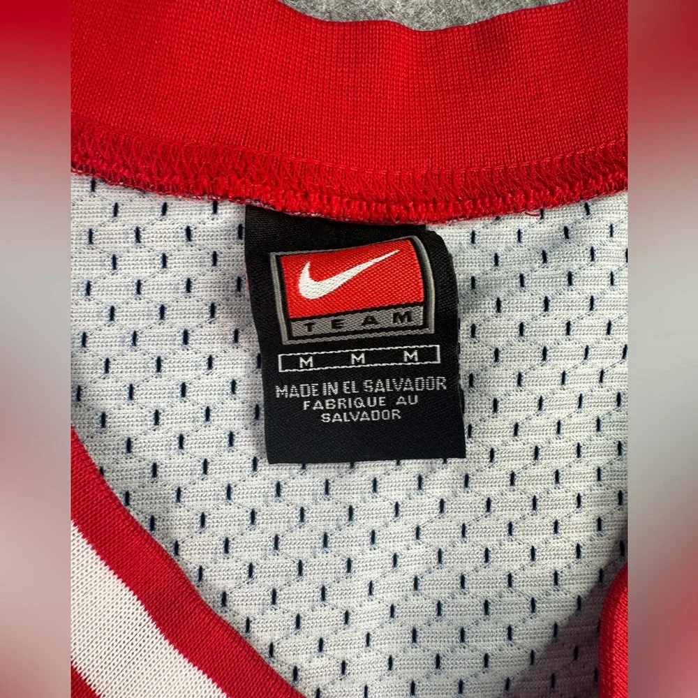 Vintage Nike Men’s M Houston Rockets NBA 1995 Throwback Jersey Blank - Picture 4 of 6